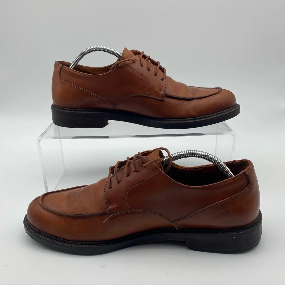 Johnston & Murphy Passport Men Size 11 N Shoes Brown Leather Dress Oxford